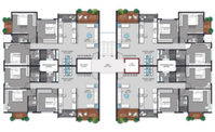 Typical 1st To 6th Floor Plan