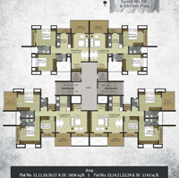 Typical 4th, 6th & 8th Floor Plan